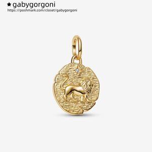 Pandora Lion Medallion Charm